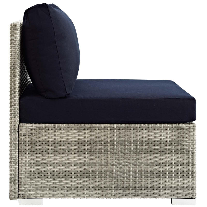 Repose Sunbrella� Fabric Outdoor Patio Armless Chair
