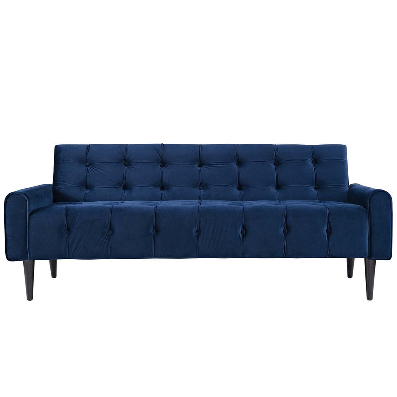 Delve Performance Velvet Sofa