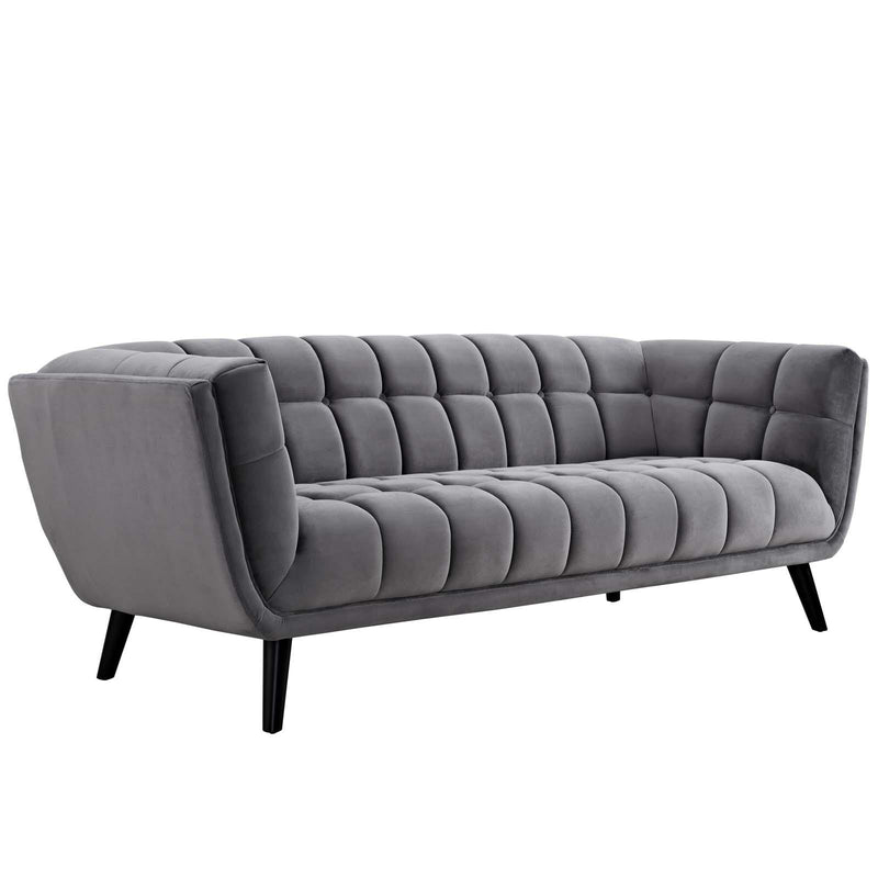 Bestow 3 Piece Performance Velvet Sofa Loveseat and Armchair Set