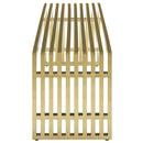 Gridiron Large Stainless Steel Bench