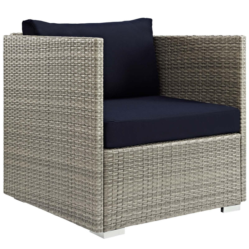 Repose Sunbrella� Fabric Outdoor Patio Armchair