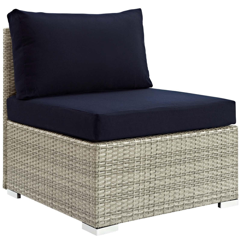 Repose Sunbrella� Fabric Outdoor Patio Armless Chair