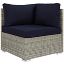 Repose Sunbrella� Fabric Outdoor Patio Corner