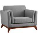 Chance Upholstered Fabric Armchair
