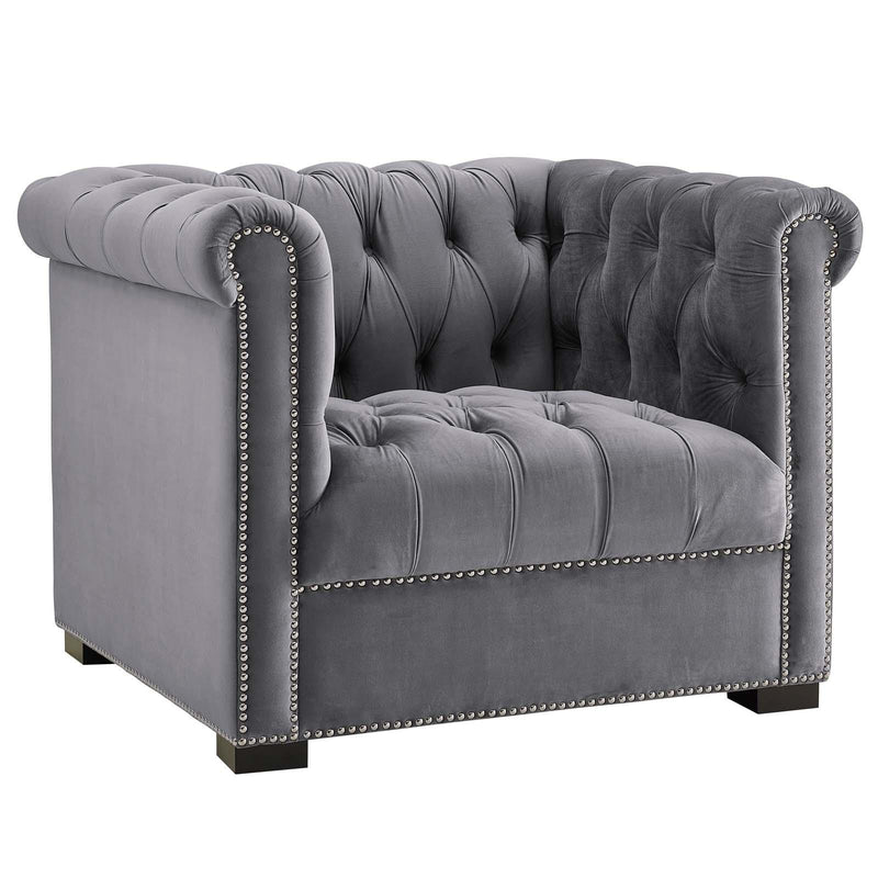 Heritage Performance Velvet Armchair image