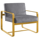 Astute Performance Velvet Armchair