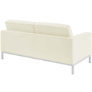 Loft 3 Piece Leather Sofa Loveseat and Armchair Set