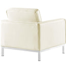 Loft 2 Piece Leather Armchair Set