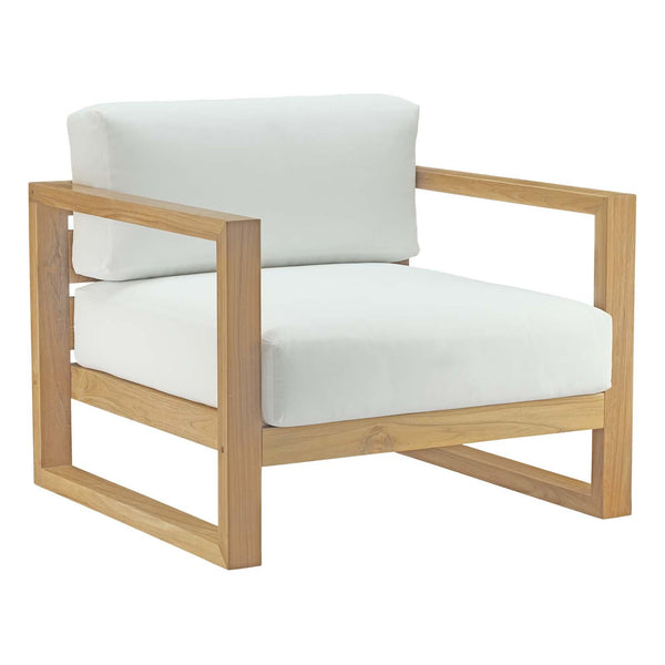 Upland Outdoor Patio Teak Armchair image