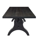 Genuine 96" Crank Height Adjustable Rectangle Dining and Conference Table