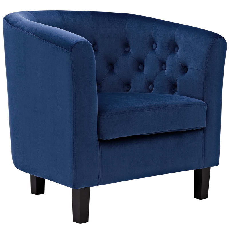 Prospect Performance Velvet Armchair