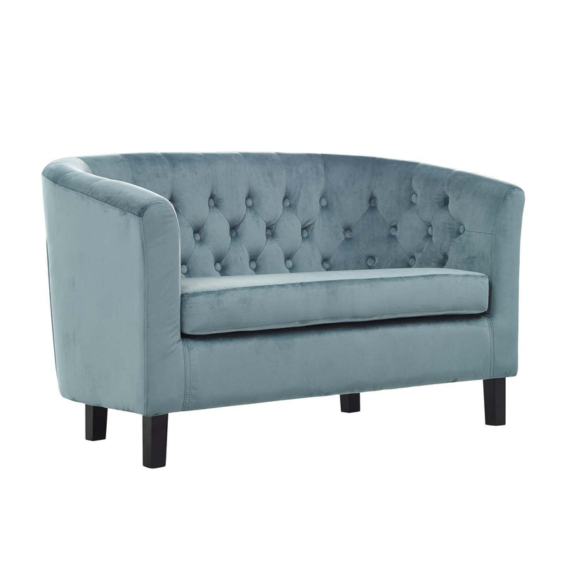 Prospect Performance Velvet Loveseat