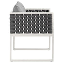 Stance 9 Piece Outdoor Patio Aluminum Dining Set