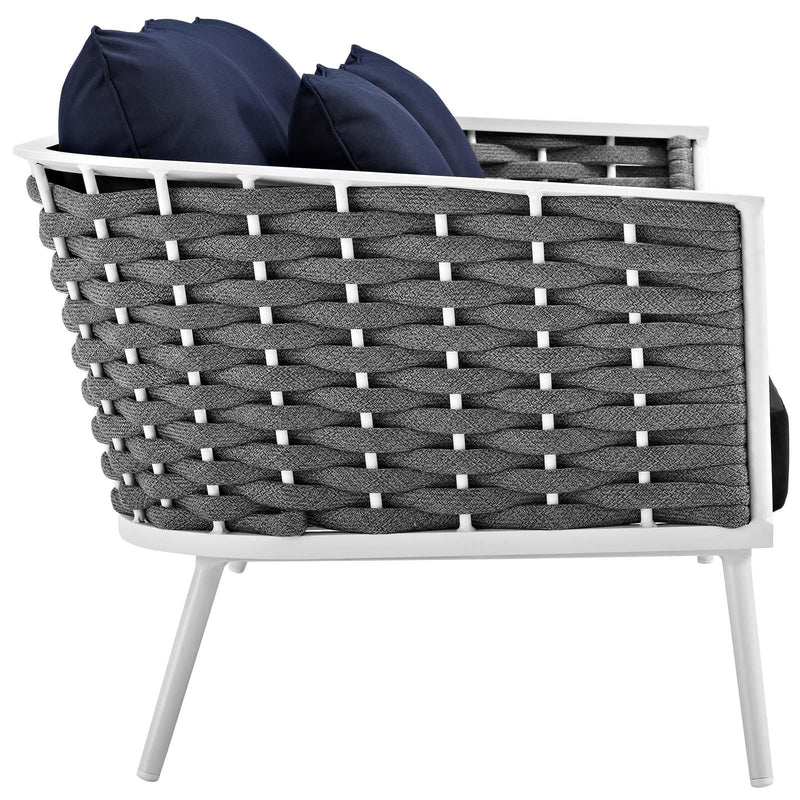 Stance Outdoor Patio Aluminum Loveseat