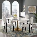 Lippa 78" Oval Wood Dining Table