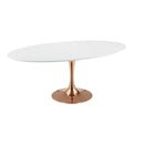 Lippa 78" Oval Wood Dining Table