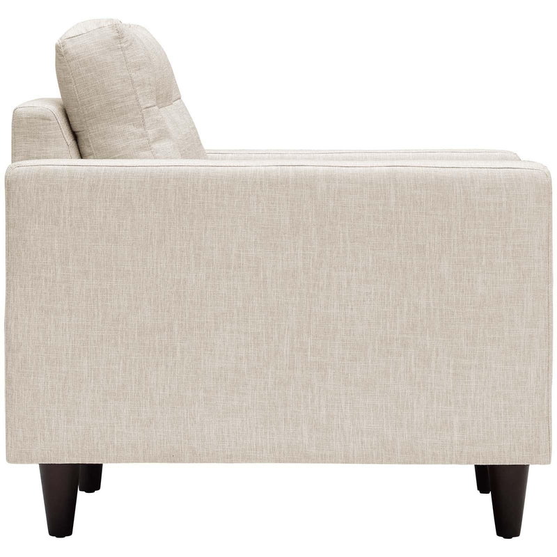 Empress Upholstered Fabric Armchair