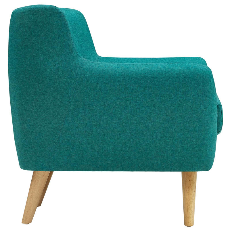 Remark Upholstered Fabric Armchair