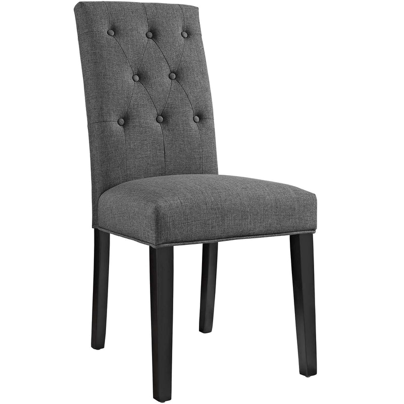 Confer Dining Side Chair Fabric Set of 2