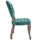 Exhibit French Vintage Dining Performance Velvet Side Chair