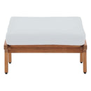 Saratoga Outdoor Patio Teak Ottoman