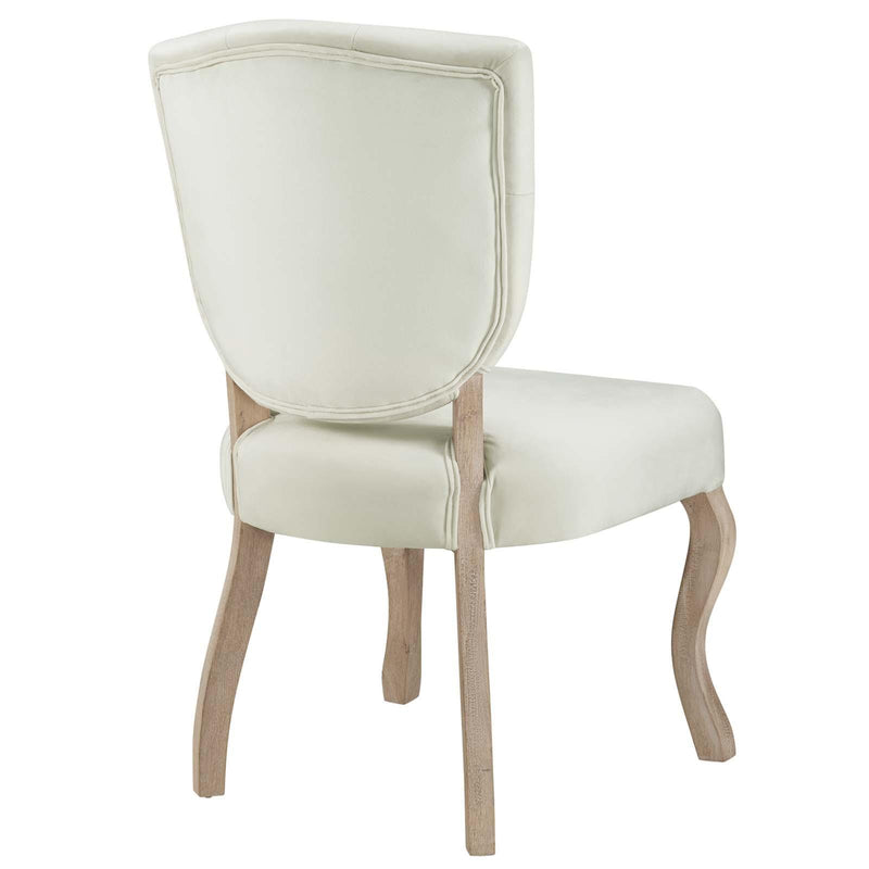 Array Vintage French Performance Velvet Dining Side Chair