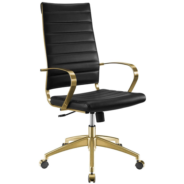 Jive Gold Stainless Steel Highback Office Chair image