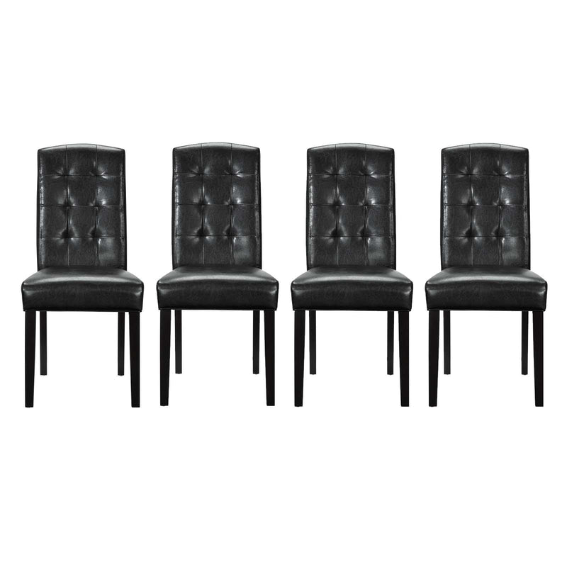 Perdure Dining Chairs Vinyl Set of 4 image