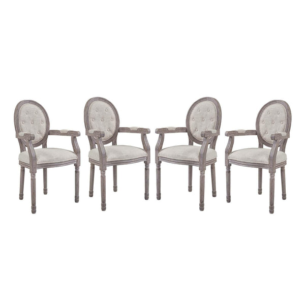 Arise Dining Armchair Upholstered Fabric Set of 4 image