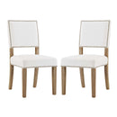 Oblige Dining Chair Wood Set of 2