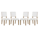 Oblige Dining Chair Wood Set of 4