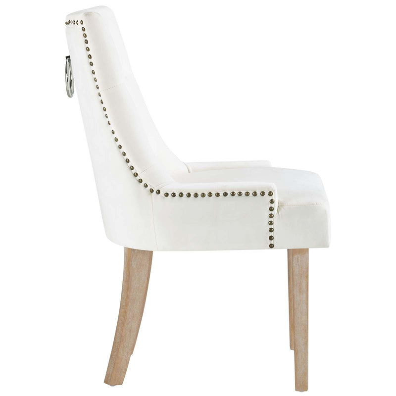 Pose Performance Velvet Dining Chair