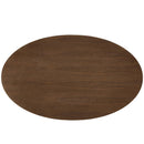 Lippa 78" Oval Wood Dining Table