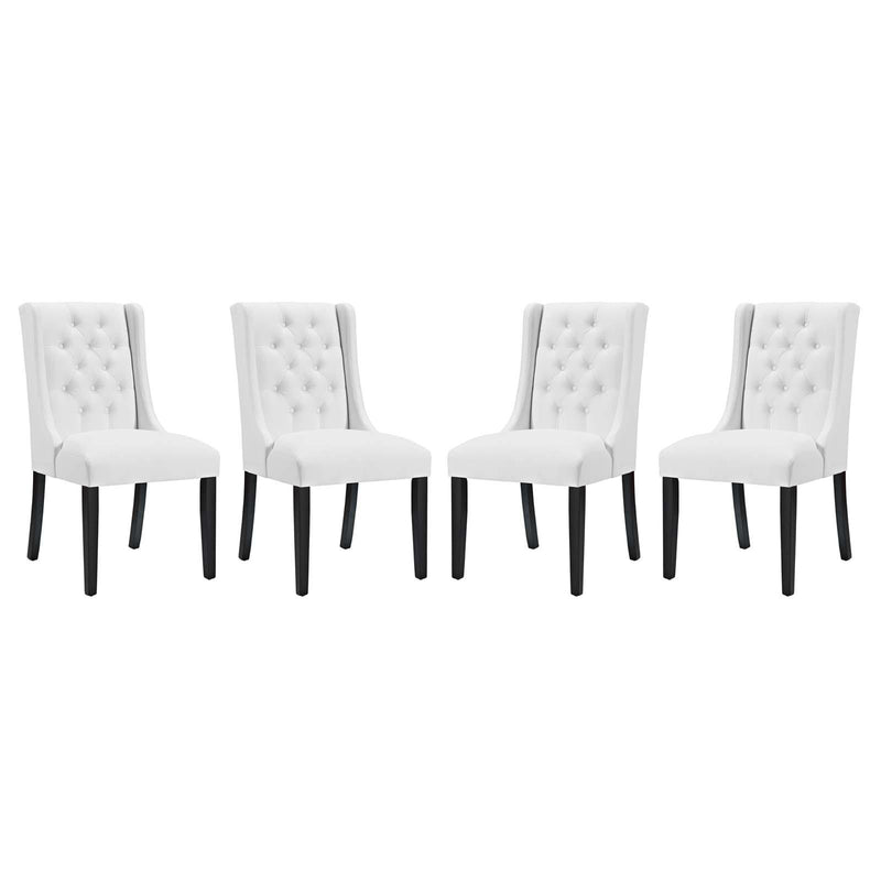 Baronet Dining Chair Vinyl Set of 4