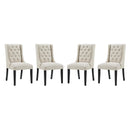 Baronet Dining Chair Fabric Set of 4