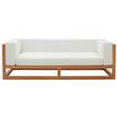 Newbury Accent Lounge Outdoor Patio Premium Grade A Teak Wood Sofa