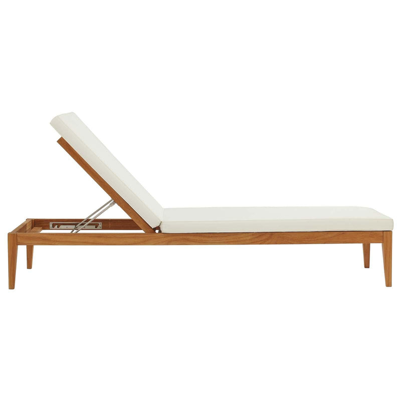 Northlake Outdoor Patio Premium Grade A Teak Wood Chaise Lounge