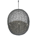 Hide Sunbrella� Fabric Swing Outdoor Patio Lounge Chair Without Stand