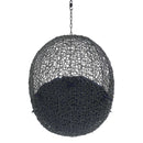 Hide Sunbrella� Fabric Swing Outdoor Patio Lounge Chair Without Stand