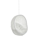 Hide Sunbrella� Fabric Swing Outdoor Patio Lounge Chair Without Stand