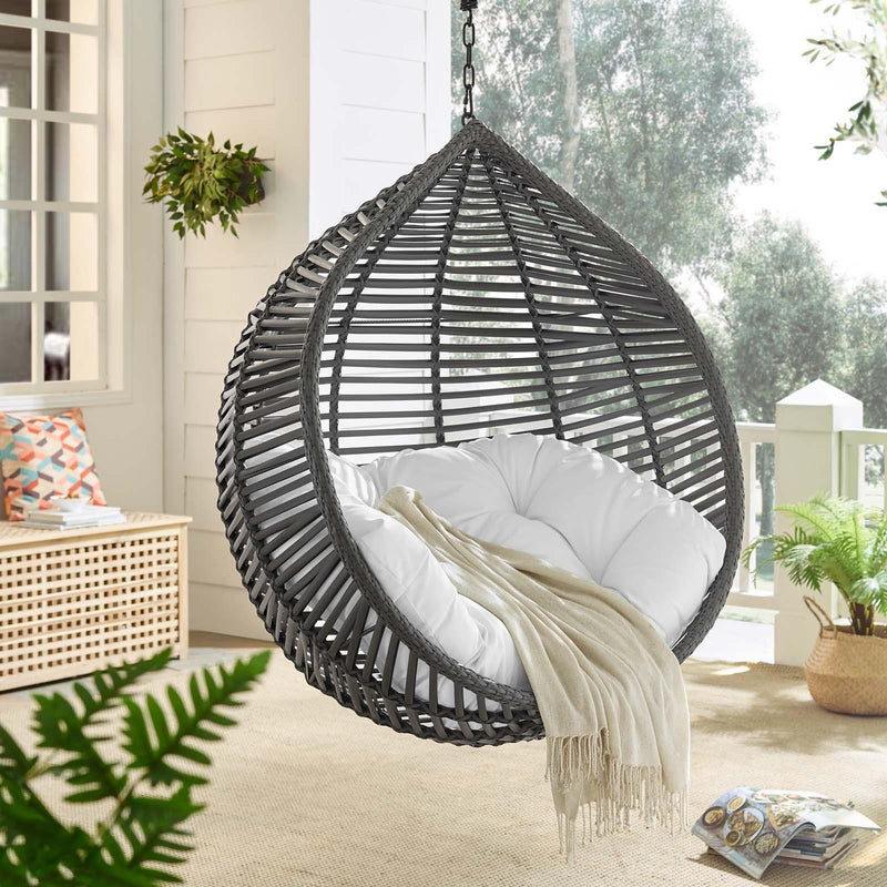 Garner Teardrop Outdoor Patio Swing Chair Without Stand