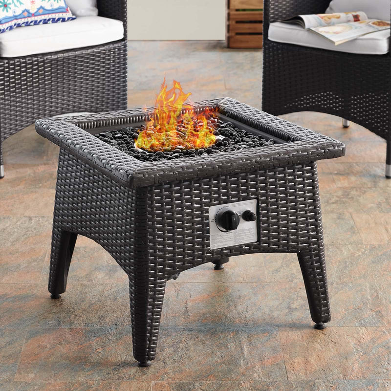 Convene 3 Piece Set Outdoor Patio with Fire Pit