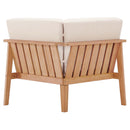 Sedona 5 Piece Outdoor Patio Eucalyptus Wood Set