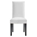 Parcel Performance Velvet Dining Side Chairs - Set of 2