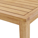 Portsmouth 63" Karri Wood Outdoor Patio Dining Table