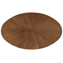 Crossroads 71" Oval Wood Dining Table