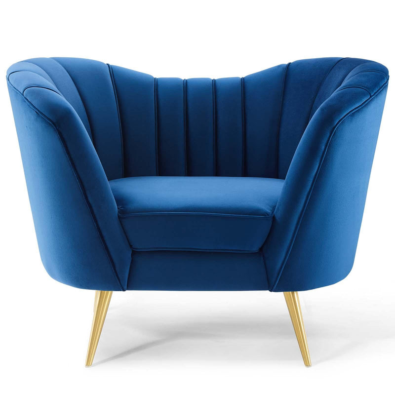 Opportunity Performance Velvet Armchair