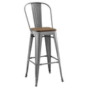 Promenade Bar Stool Metal Set of 4