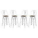 Promenade Bar Stool Metal Set of 4