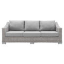 Conway Sunbrella� Outdoor Patio Wicker Rattan Sofa